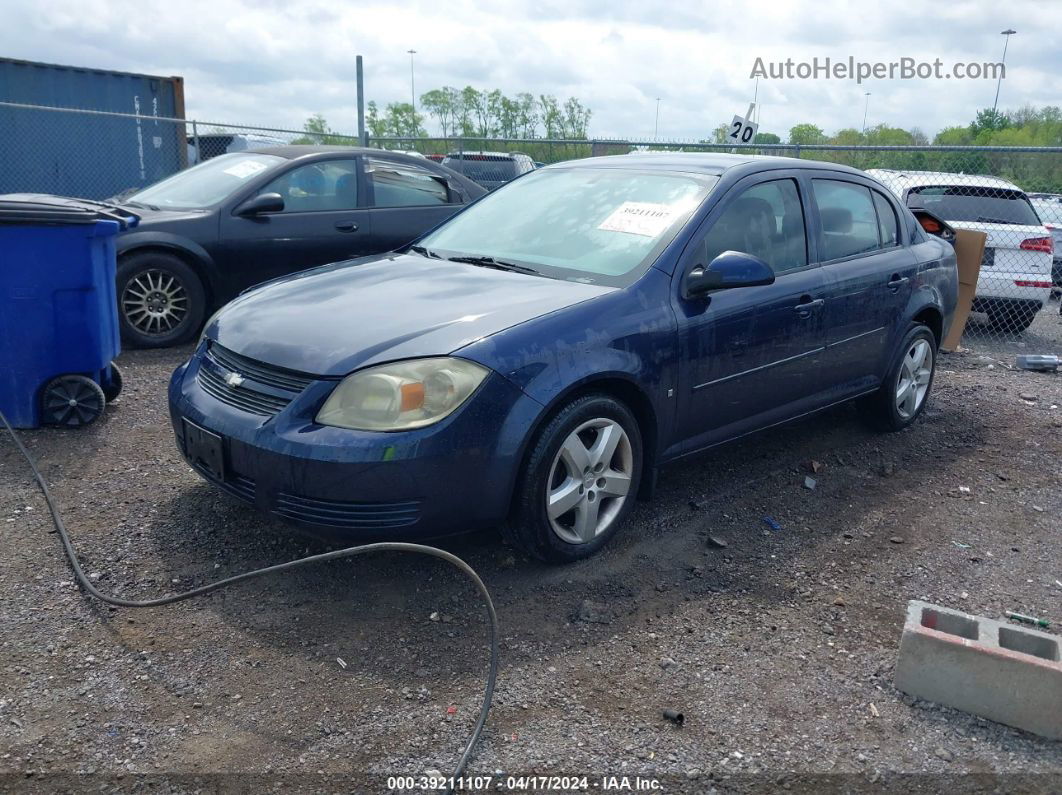 2008 Chevrolet Cobalt Lt Синий vin: 1G1AL58F687238285