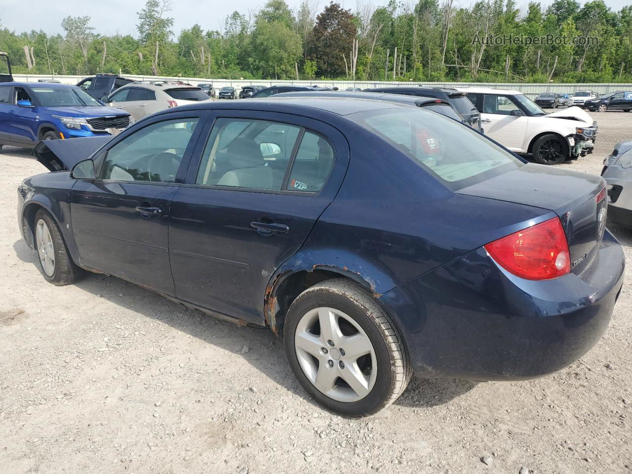 2008 Chevrolet Cobalt Lt Blue vin: 1G1AL58F687275322