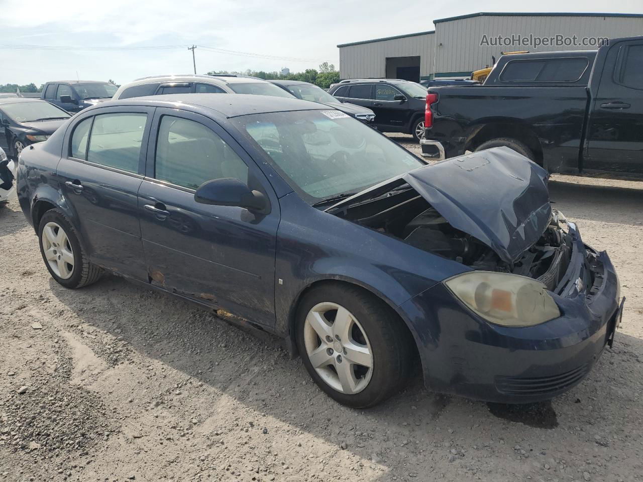 2008 Chevrolet Cobalt Lt Blue vin: 1G1AL58F687275322