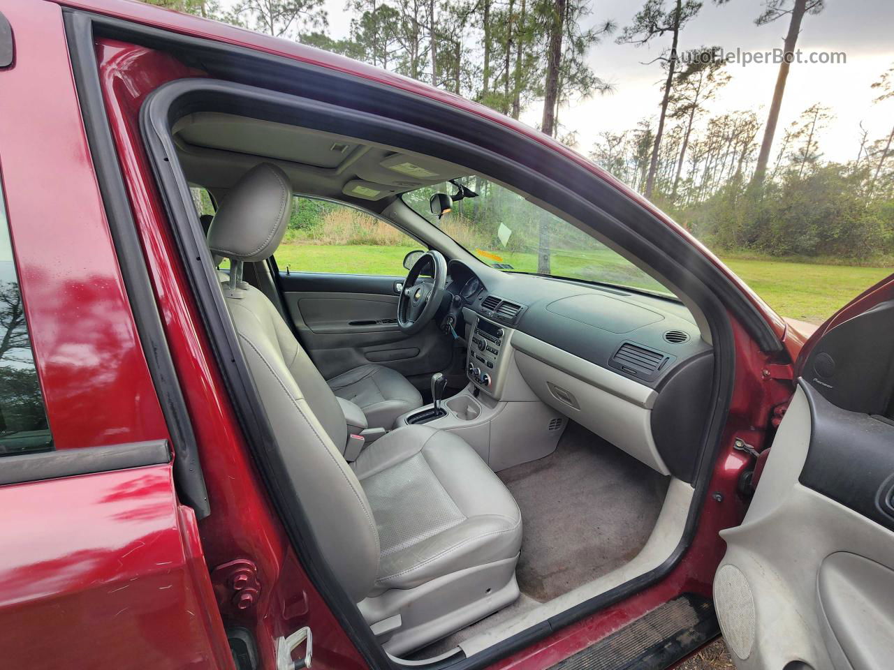 2007 Chevrolet Cobalt Lt Burgundy vin: 1G1AL58F777103122