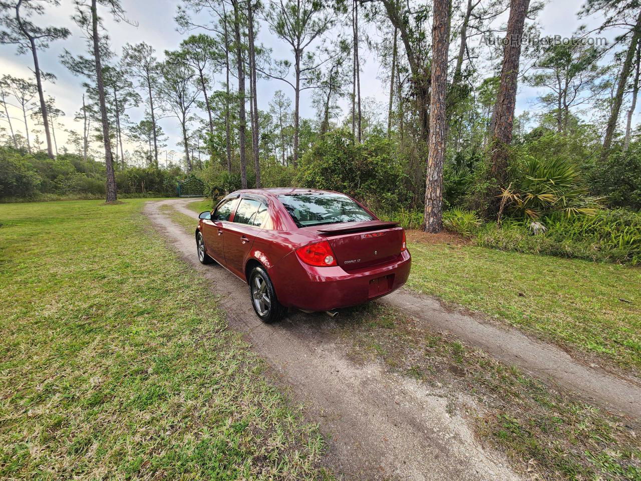 2007 Chevrolet Cobalt Lt Red vin: 1G1AL58F777103122