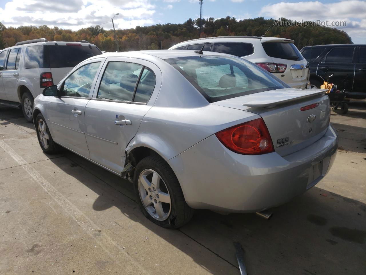 2008 Chevrolet Cobalt Lt Silver vin: 1G1AL58F787117510