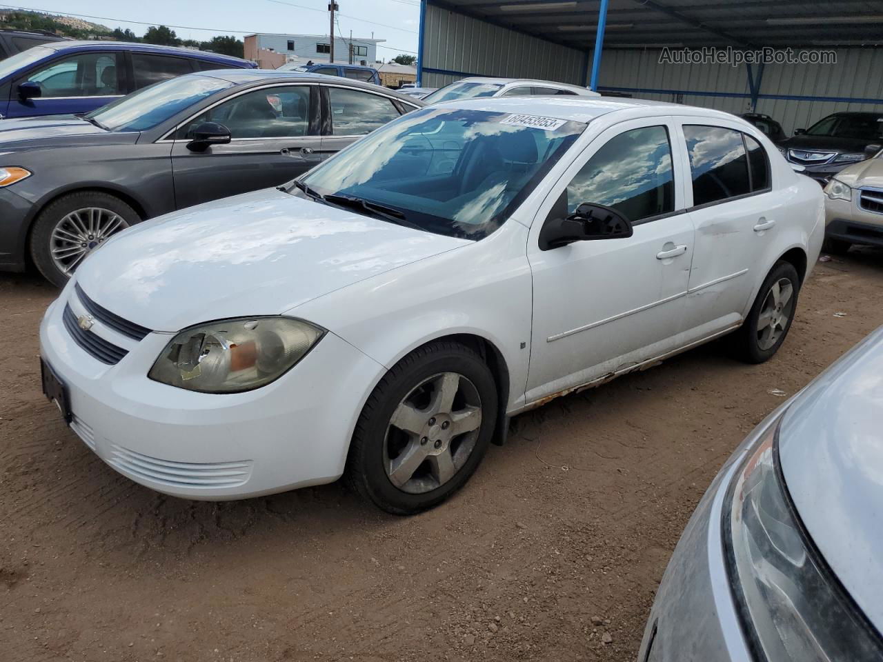 2008 Chevrolet Cobalt Lt White vin: 1G1AL58F787253555