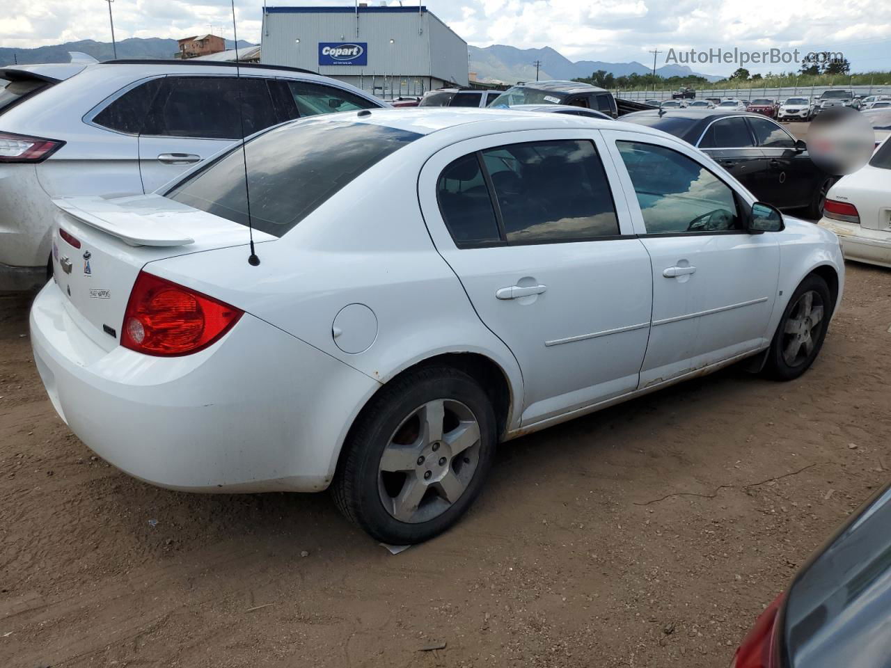 2008 Chevrolet Cobalt Lt Белый vin: 1G1AL58F787253555