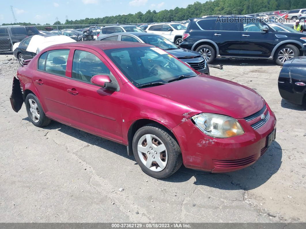 2008 Chevrolet Cobalt Lt Burgundy vin: 1G1AL58F787291416