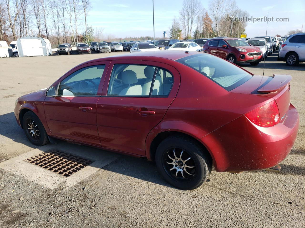 2008 Chevrolet Cobalt Lt Burgundy vin: 1G1AL58F787324690