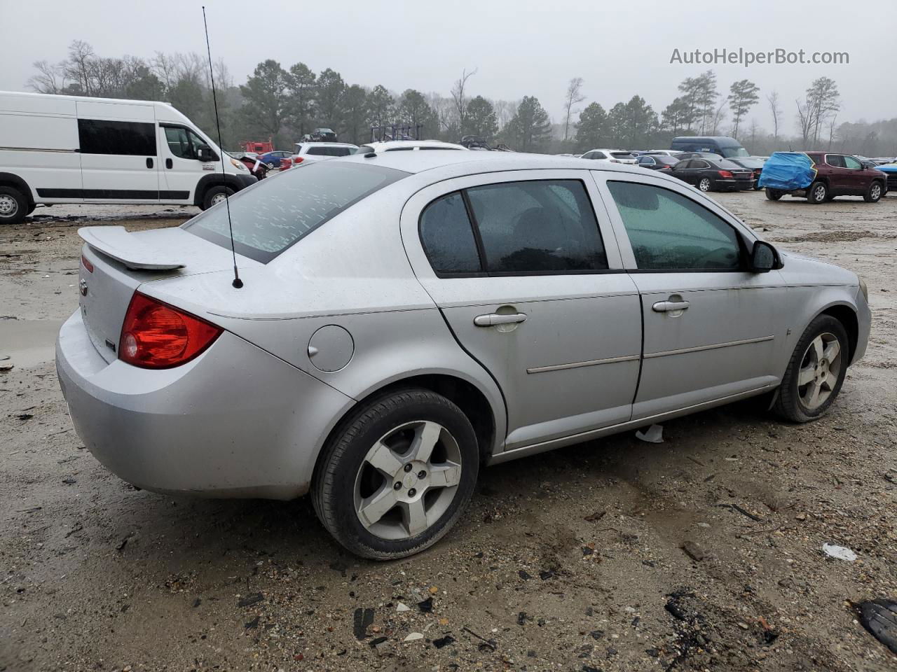 2008 Chevrolet Cobalt Lt Silver vin: 1G1AL58F887201562