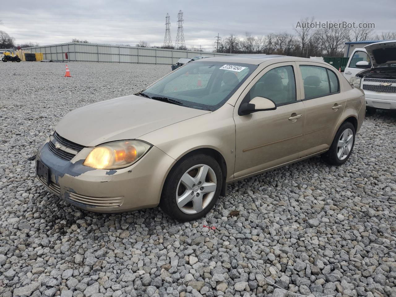 2008 Chevrolet Cobalt Lt Gold vin: 1G1AL58F887233184