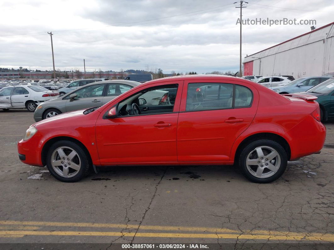 2008 Chevrolet Cobalt Lt Красный vin: 1G1AL58F887247828