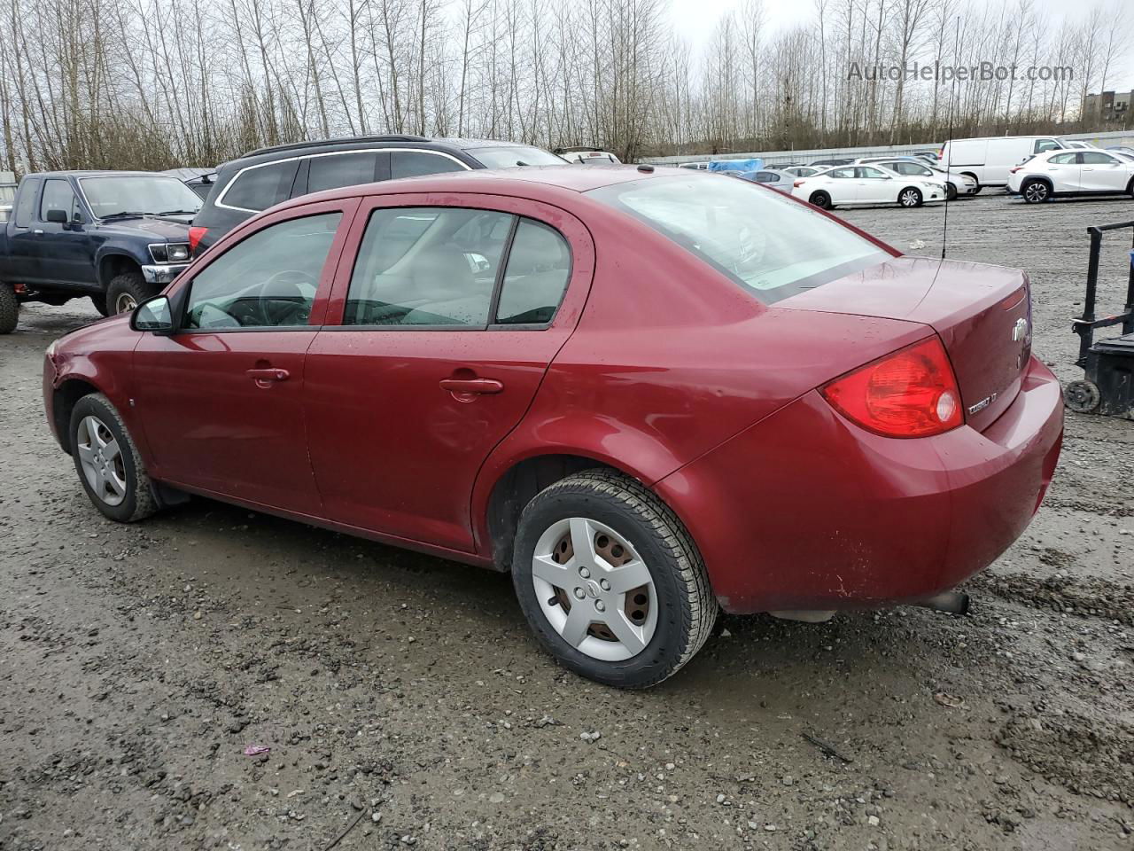 2008 Chevrolet Cobalt Lt Maroon vin: 1G1AL58F887341207