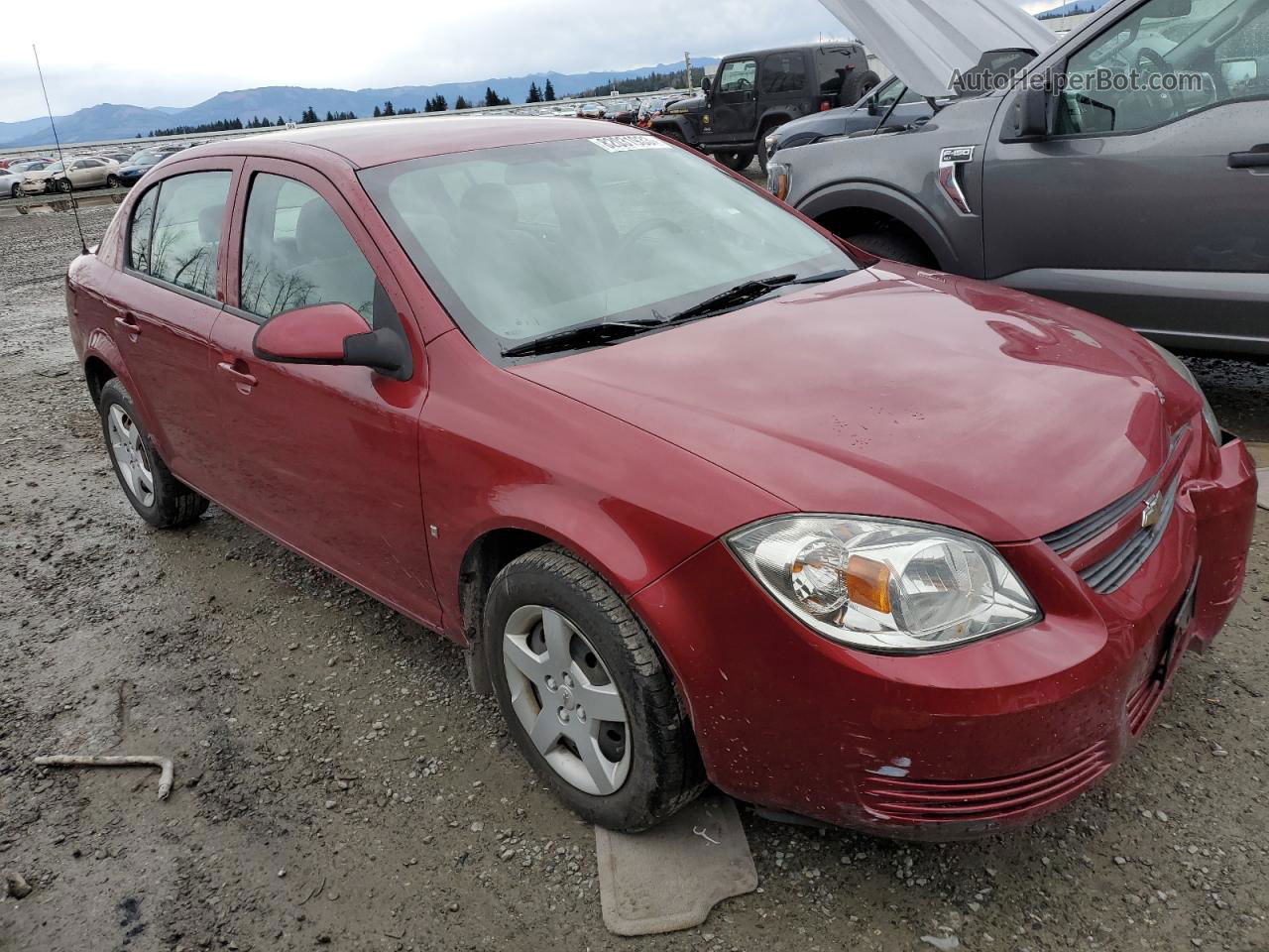 2008 Chevrolet Cobalt Lt Maroon vin: 1G1AL58F887341207