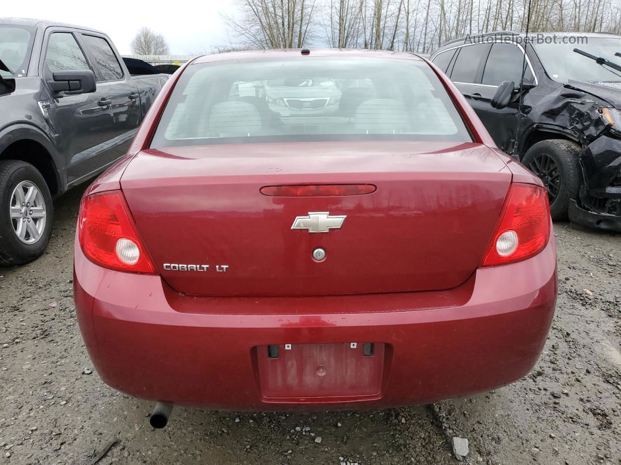 2008 Chevrolet Cobalt Lt Maroon vin: 1G1AL58F887341207