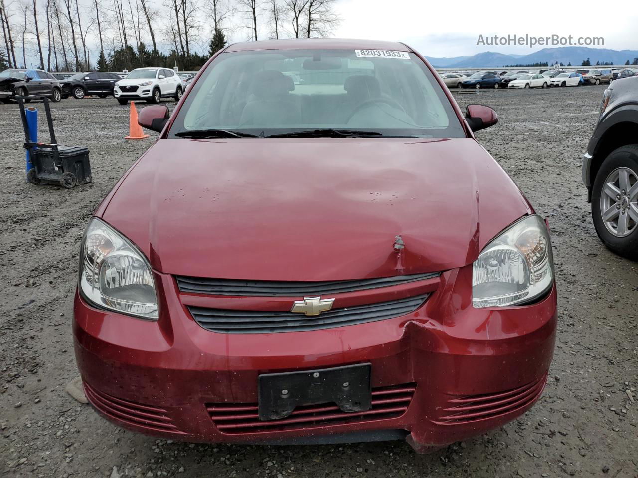 2008 Chevrolet Cobalt Lt Maroon vin: 1G1AL58F887341207