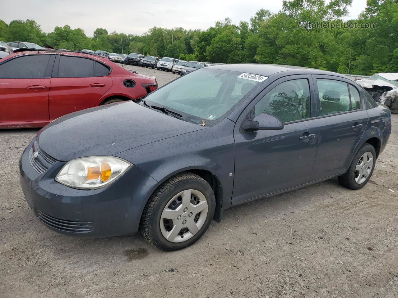 2008 Chevrolet Cobalt Lt Blue vin: 1G1AL58F987101177