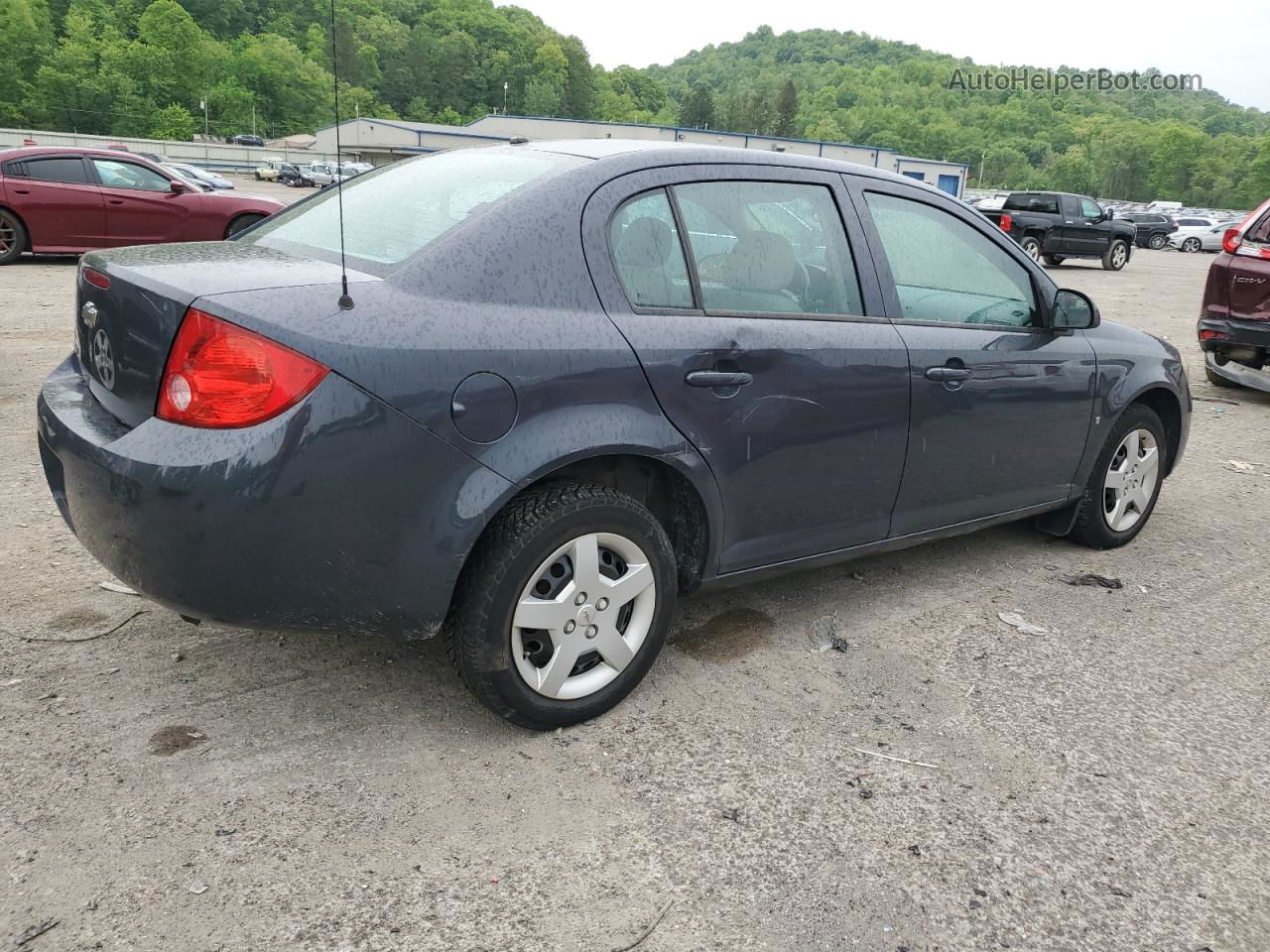 2008 Chevrolet Cobalt Lt Blue vin: 1G1AL58F987101177