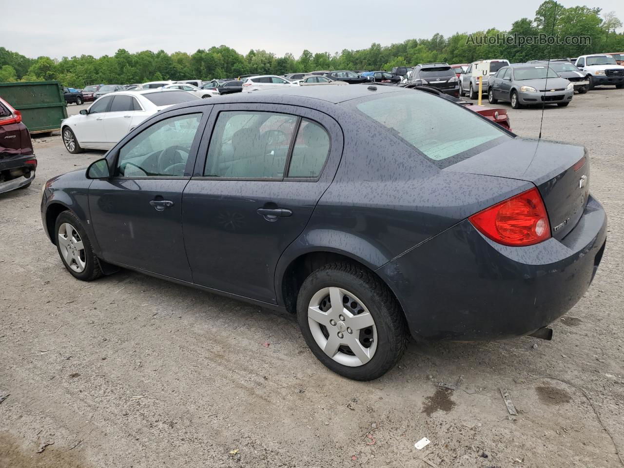 2008 Chevrolet Cobalt Lt Синий vin: 1G1AL58F987101177