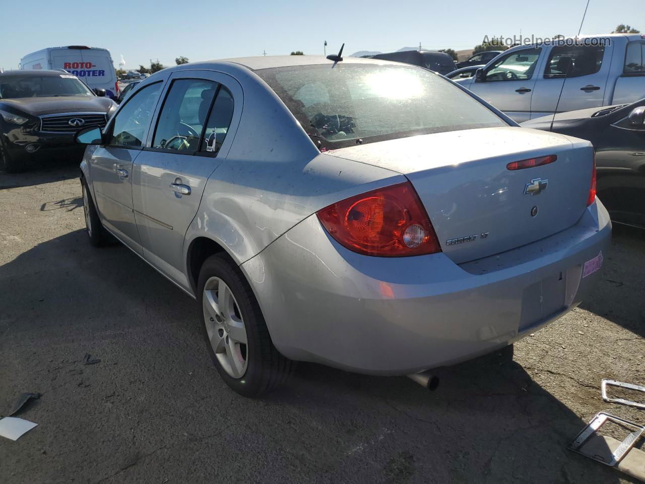 2008 Chevrolet Cobalt Lt Silver vin: 1G1AL58F987138312