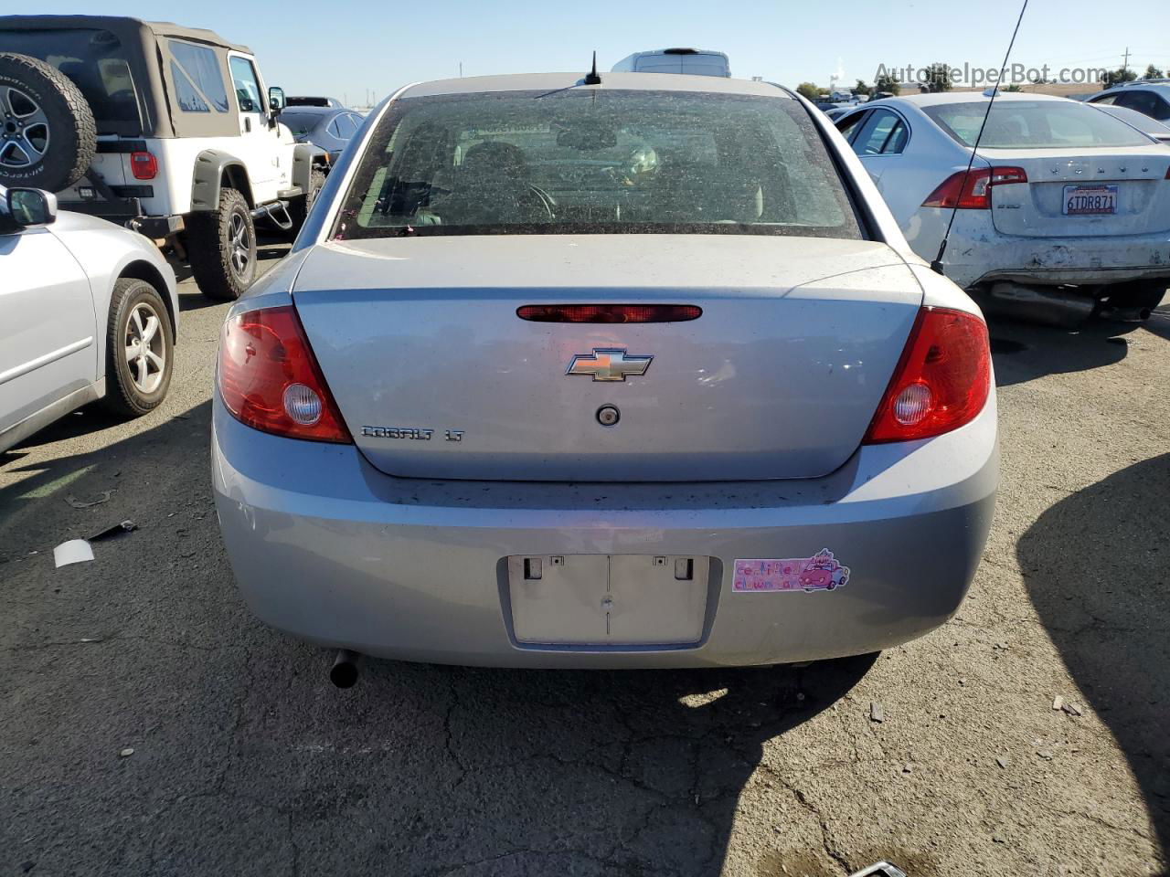 2008 Chevrolet Cobalt Lt Silver vin: 1G1AL58F987138312