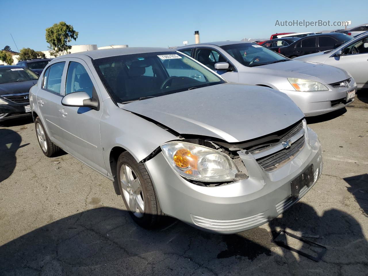 2008 Chevrolet Cobalt Lt Silver vin: 1G1AL58F987138312