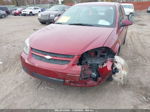 2008 Chevrolet Cobalt Lt Красный vin: 1G1AL58F987180298