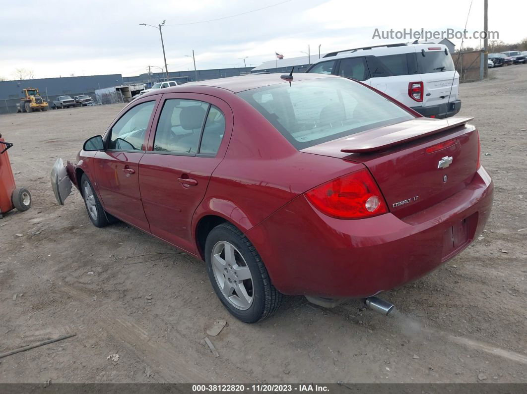 2008 Chevrolet Cobalt Lt Красный vin: 1G1AL58F987180298