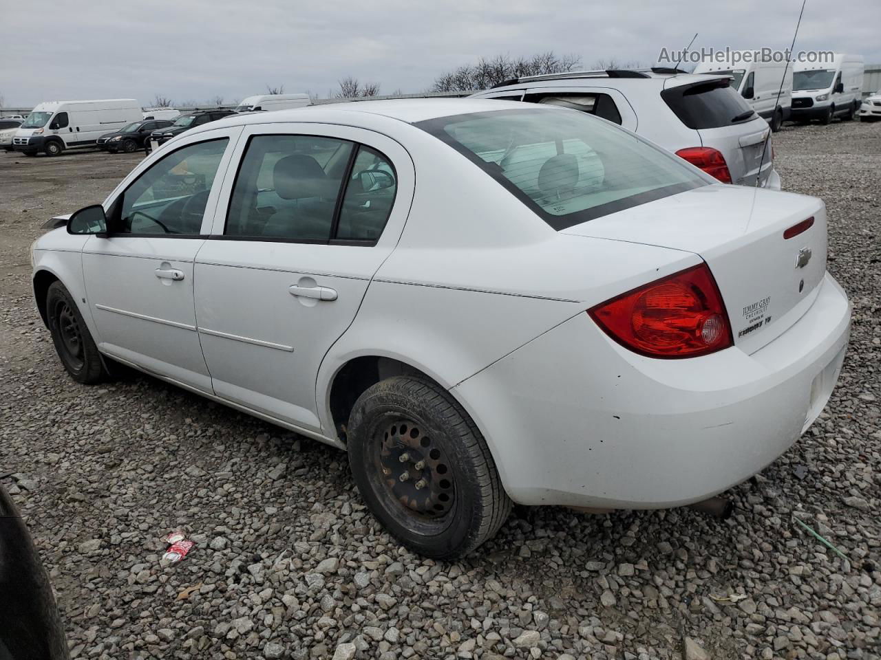 2008 Chevrolet Cobalt Lt White vin: 1G1AL58F987235638