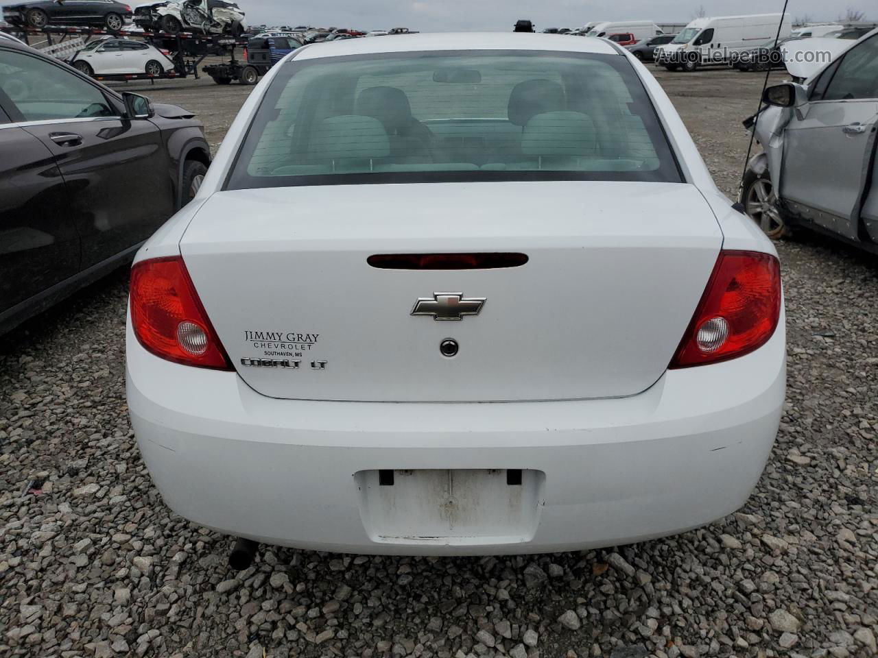 2008 Chevrolet Cobalt Lt White vin: 1G1AL58F987235638