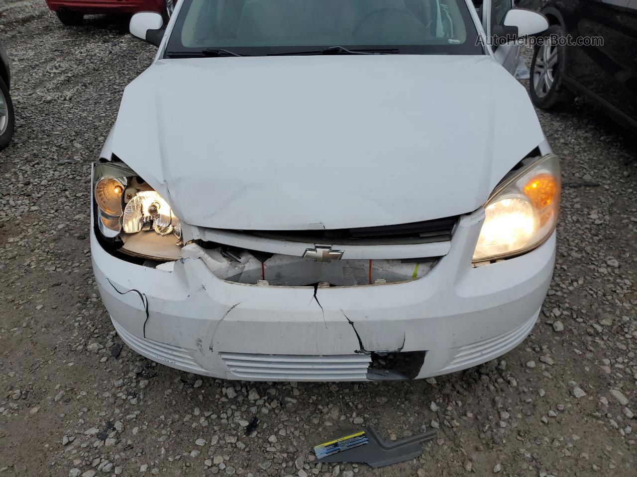 2008 Chevrolet Cobalt Lt White vin: 1G1AL58F987235638