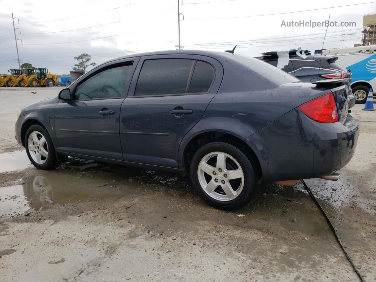 2008 Chevrolet Cobalt Lt Синий vin: 1G1AL58FX87139548