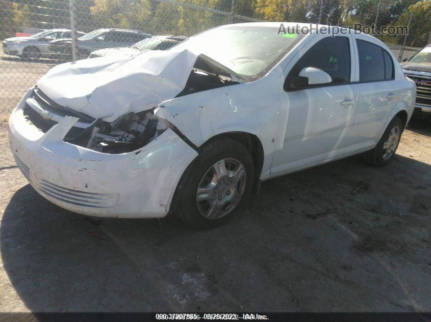 2008 Chevrolet Cobalt Lt White vin: 1G1AL58FX87141879