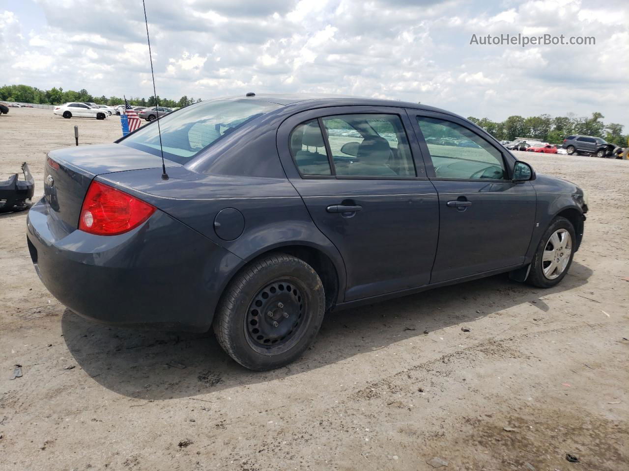 2008 Chevrolet Cobalt Lt Синий vin: 1G1AL58FX87186112