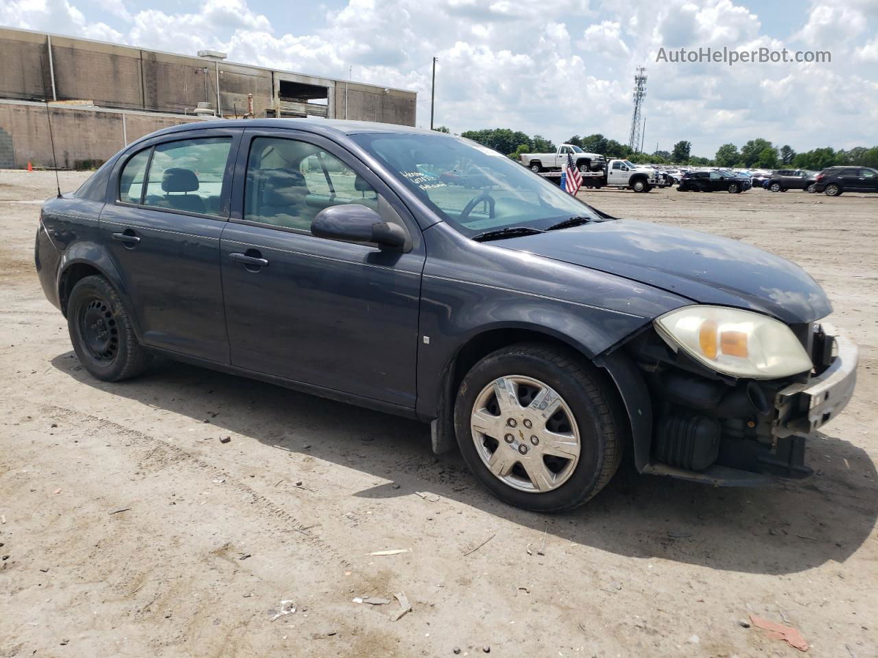 2008 Chevrolet Cobalt Lt Blue vin: 1G1AL58FX87186112