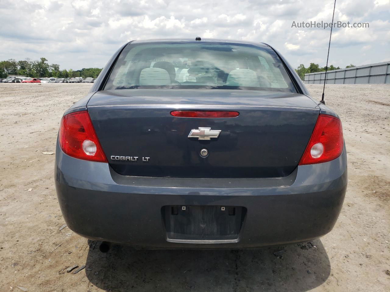 2008 Chevrolet Cobalt Lt Blue vin: 1G1AL58FX87186112