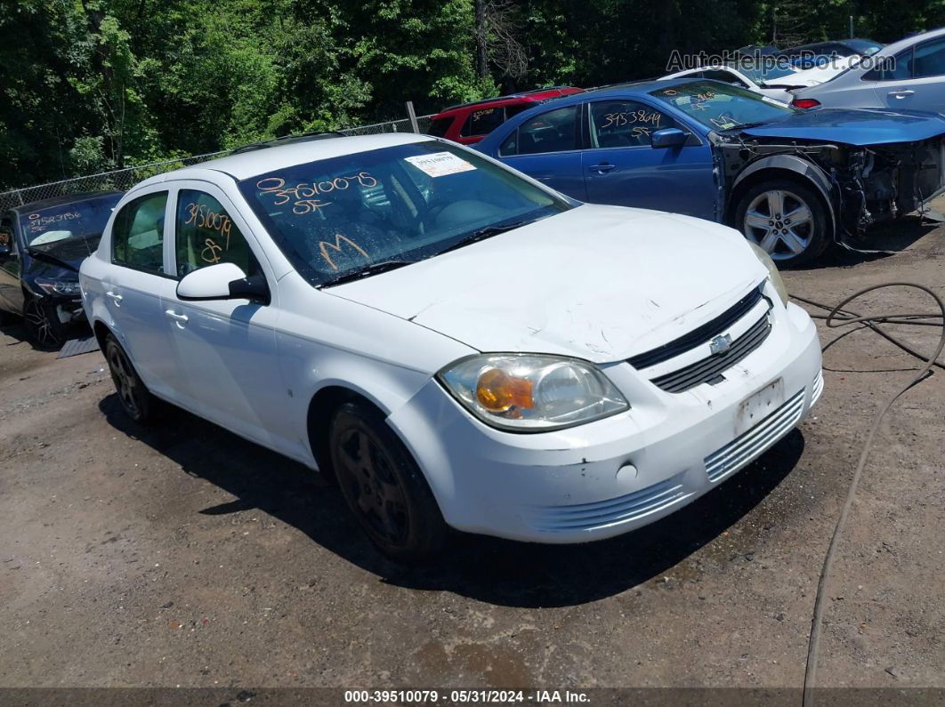 2008 Chevrolet Cobalt Lt White vin: 1G1AL58FX87195599