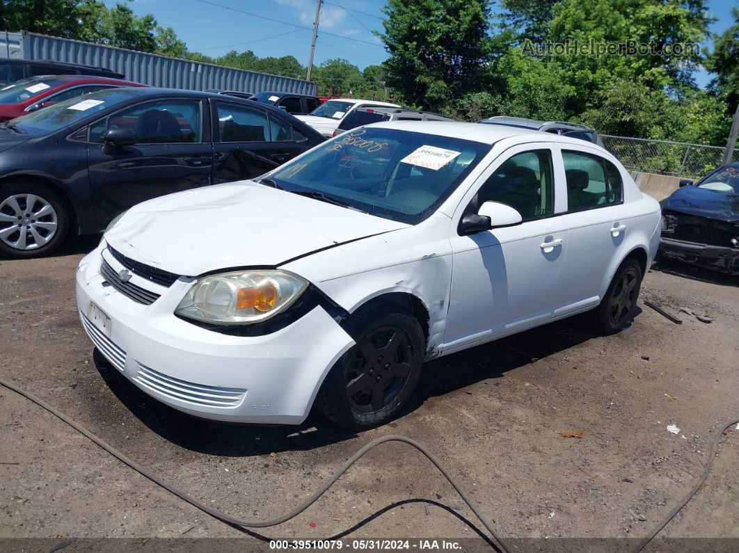 2008 Chevrolet Cobalt Lt White vin: 1G1AL58FX87195599