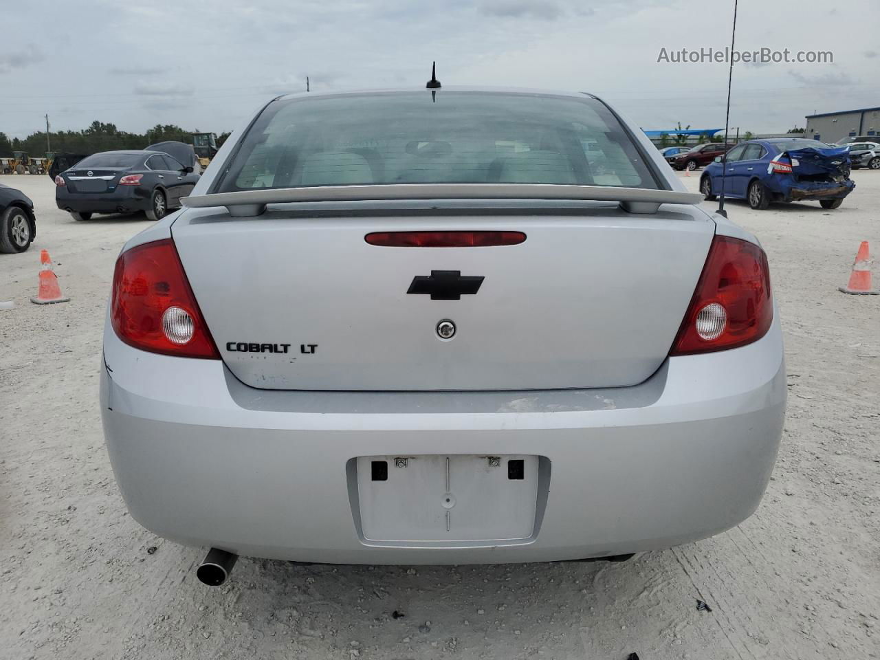 2008 Chevrolet Cobalt Lt Silver vin: 1G1AL58FX87222431