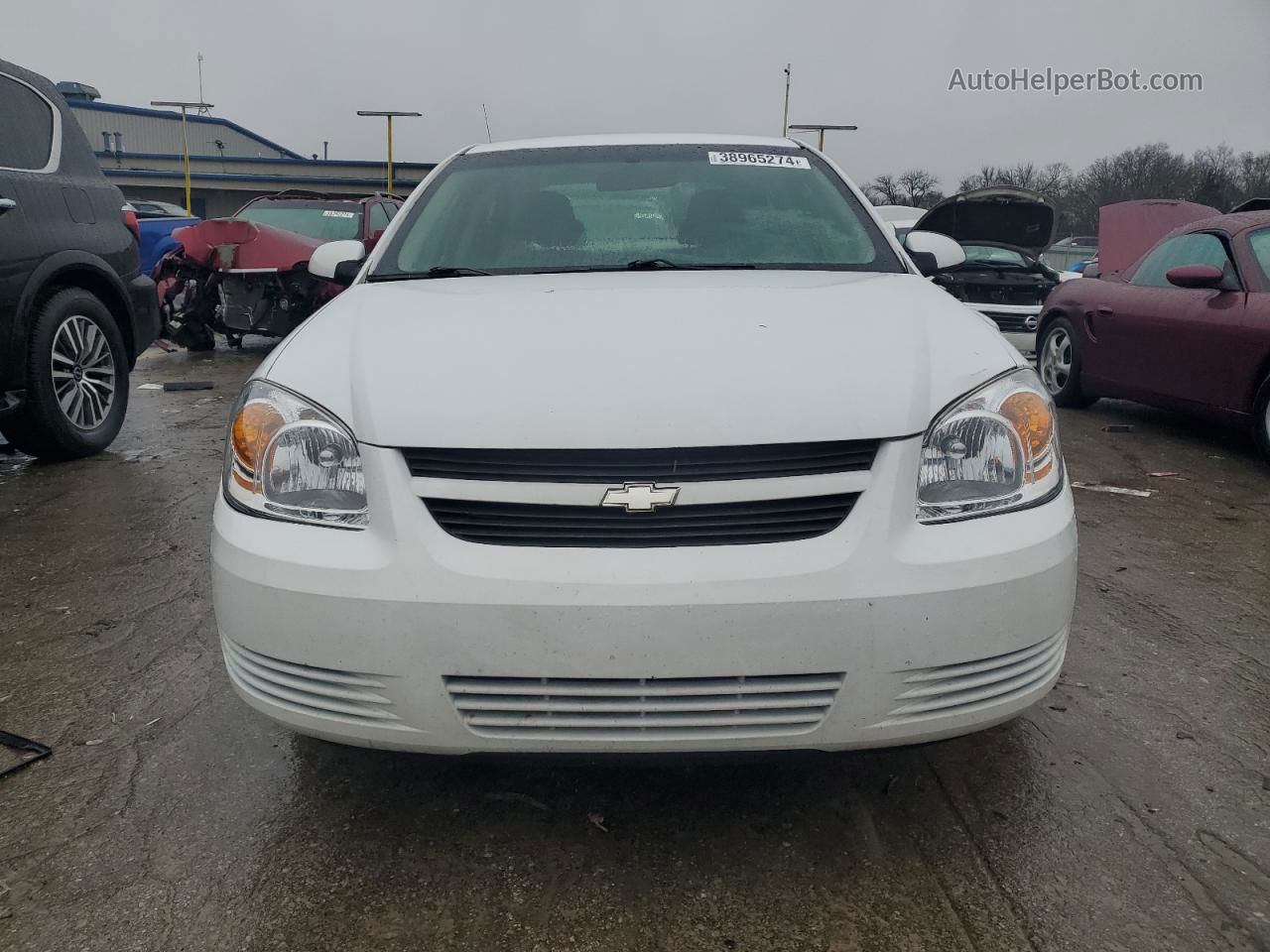 2008 Chevrolet Cobalt Lt White vin: 1G1AL58FX87272262