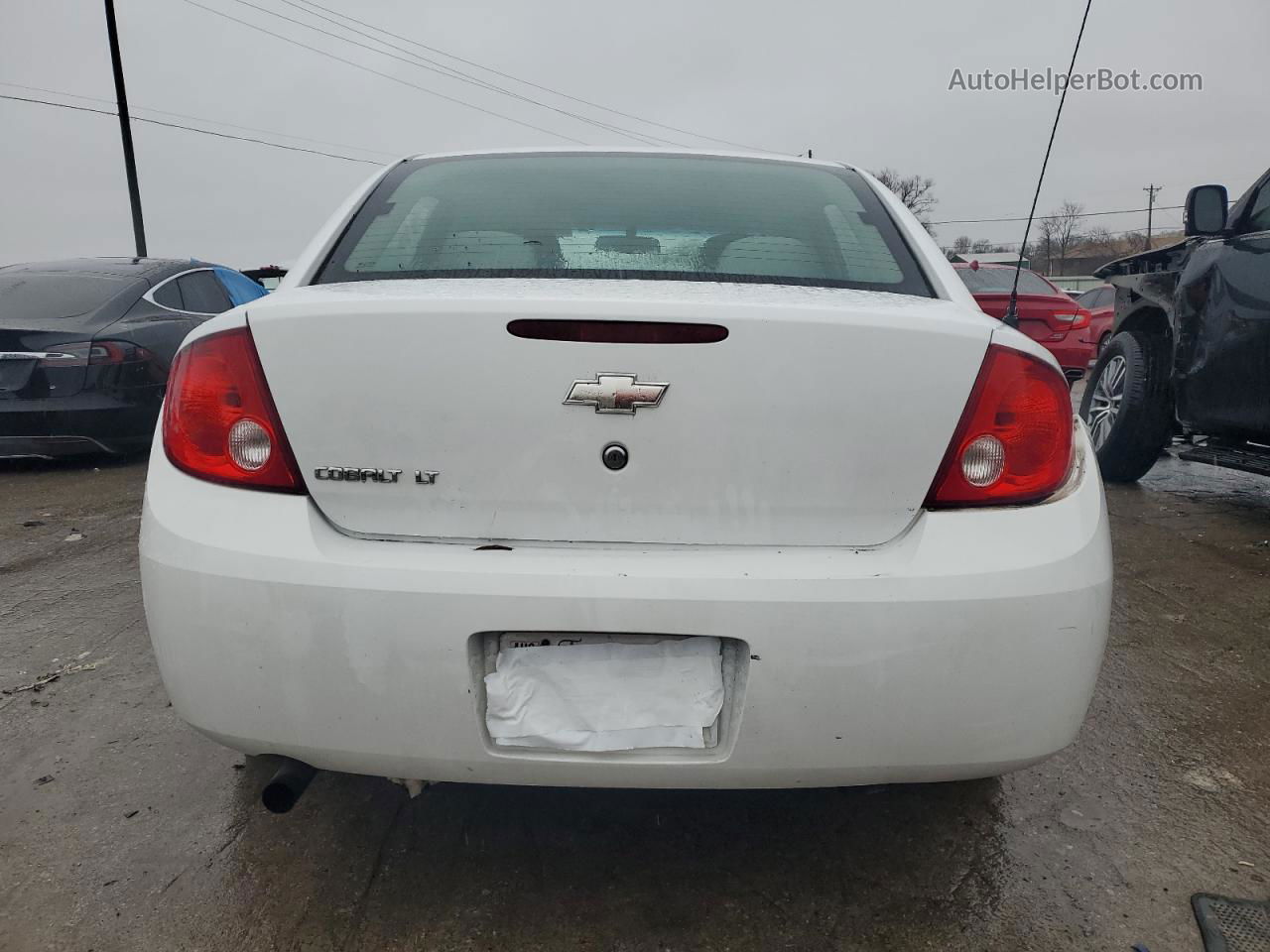 2008 Chevrolet Cobalt Lt White vin: 1G1AL58FX87272262