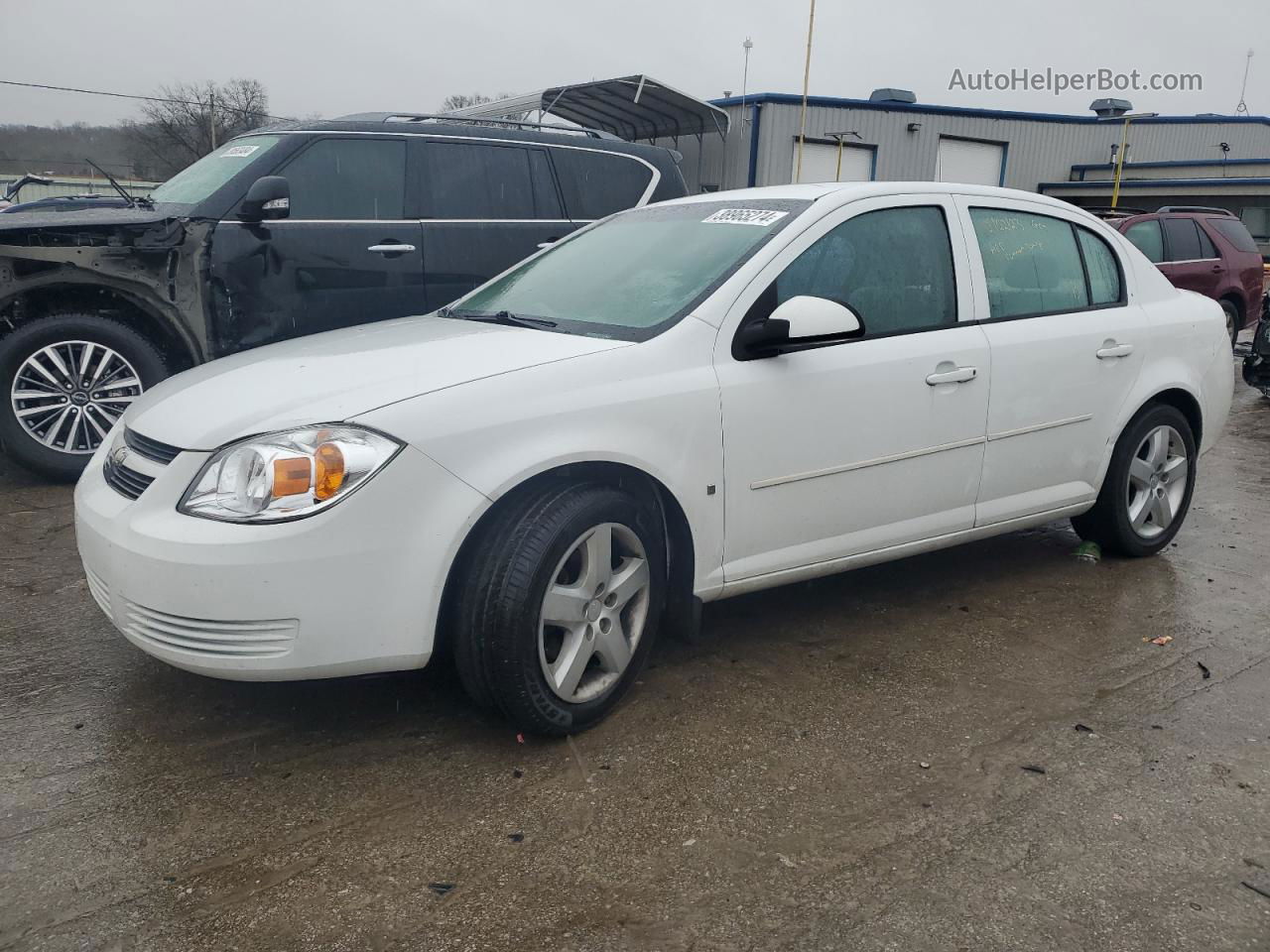 2008 Chevrolet Cobalt Lt White vin: 1G1AL58FX87272262