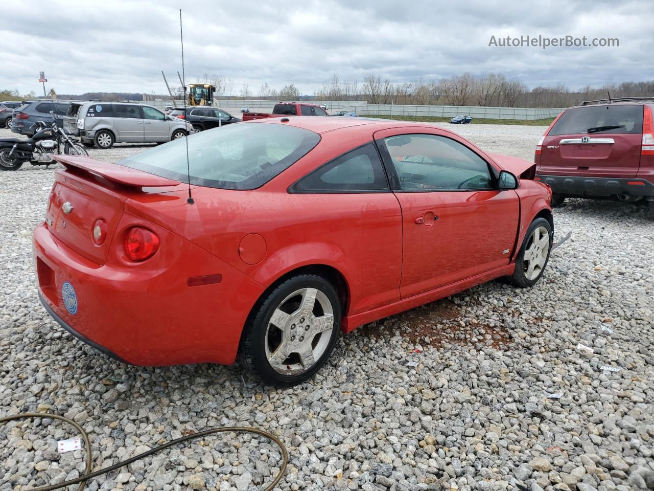 2007 Chevrolet Cobalt Ss Red vin: 1G1AM15B777374656