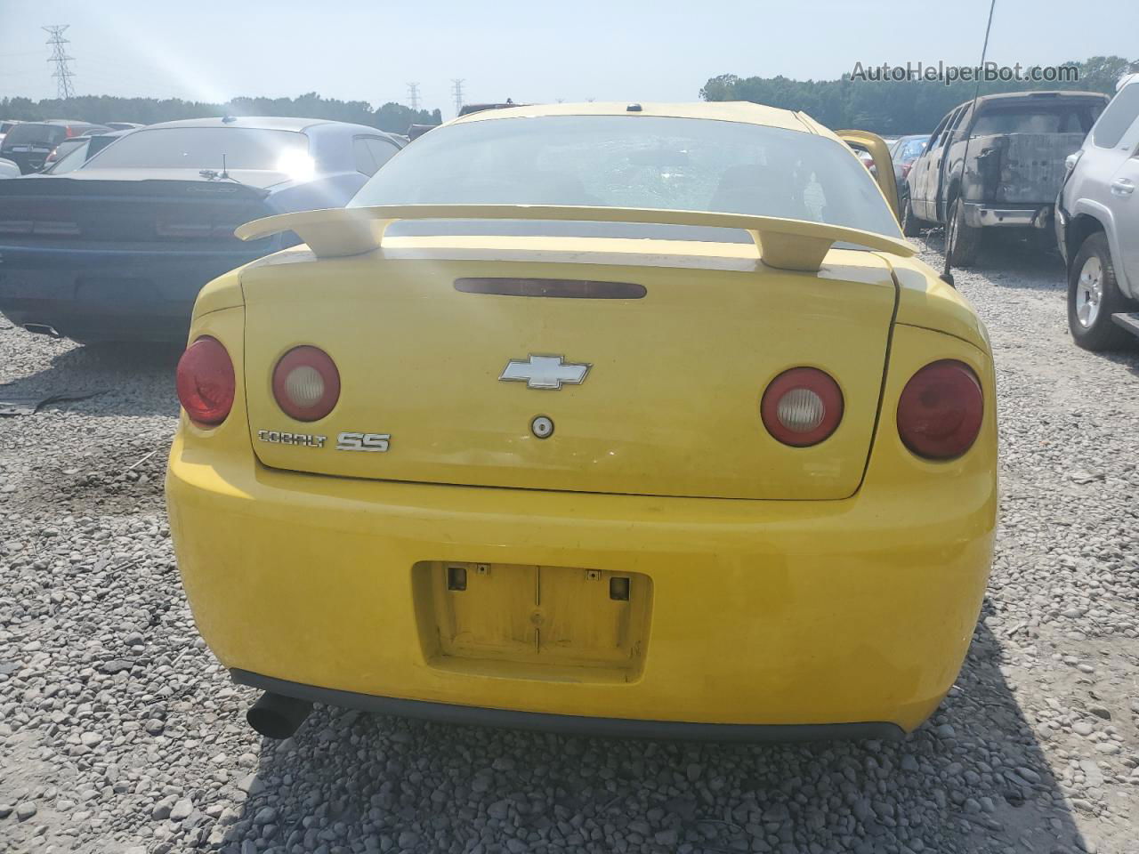 2007 Chevrolet Cobalt Ss Yellow vin: 1G1AM15BX77374196