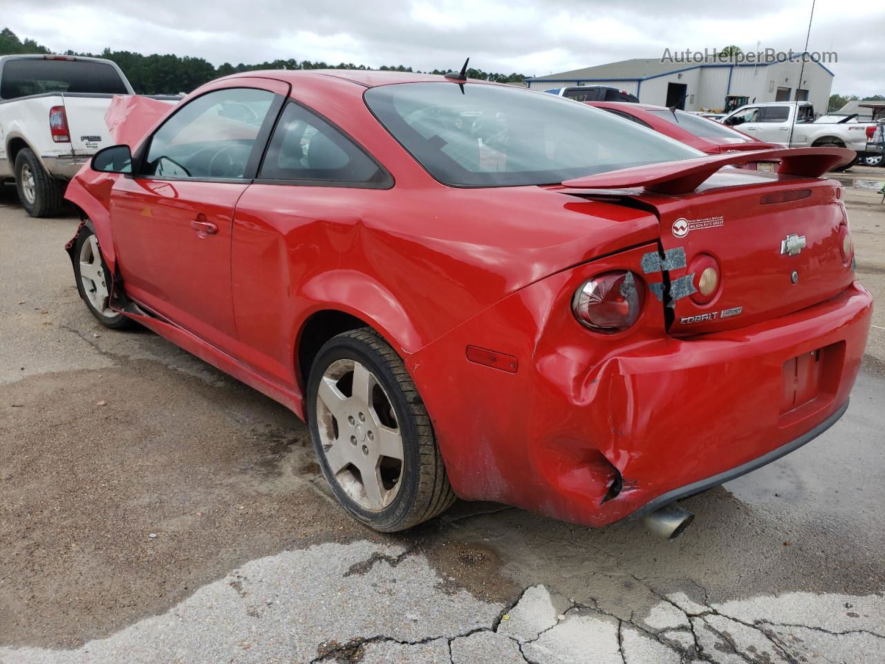 2008 Chevrolet Cobalt Sport Red vin: 1G1AM18B487114552