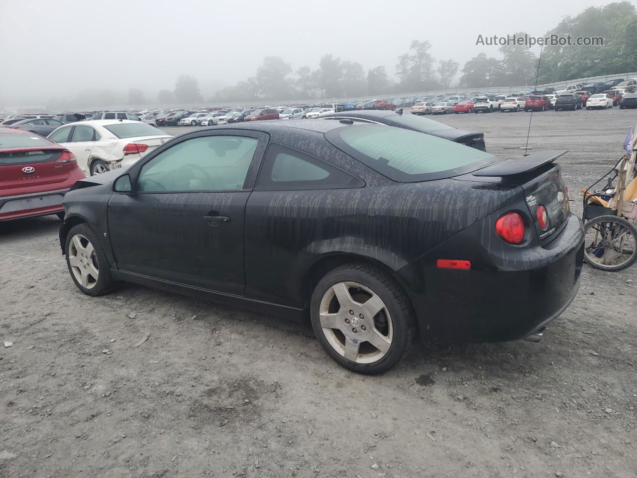 2008 Chevrolet Cobalt Sport Black vin: 1G1AM18B687258720