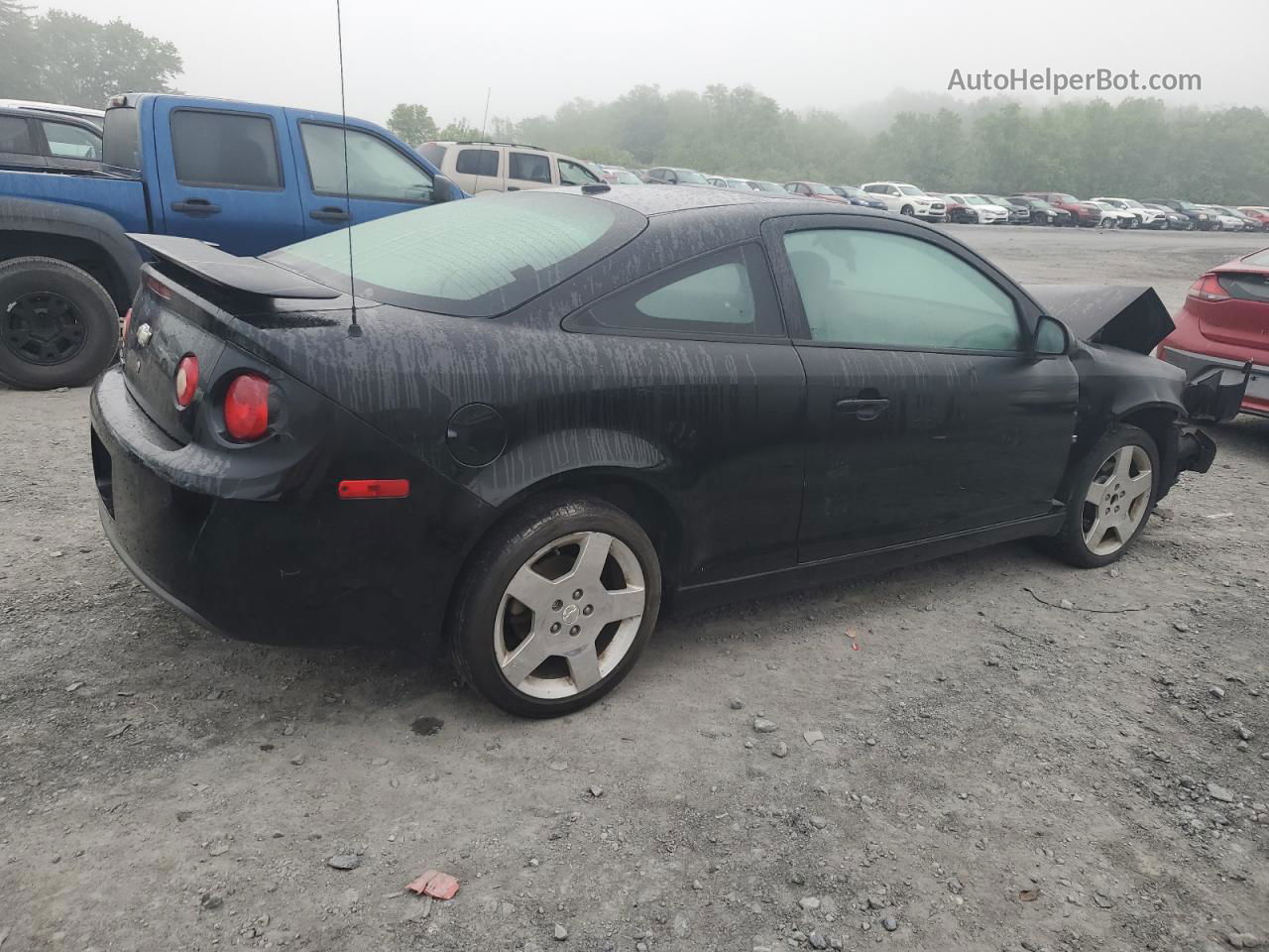 2008 Chevrolet Cobalt Sport Black vin: 1G1AM18B687258720