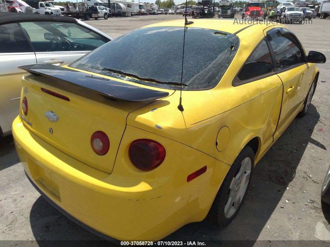 2008 Chevrolet Cobalt Sport Yellow vin: 1G1AM18B887182241