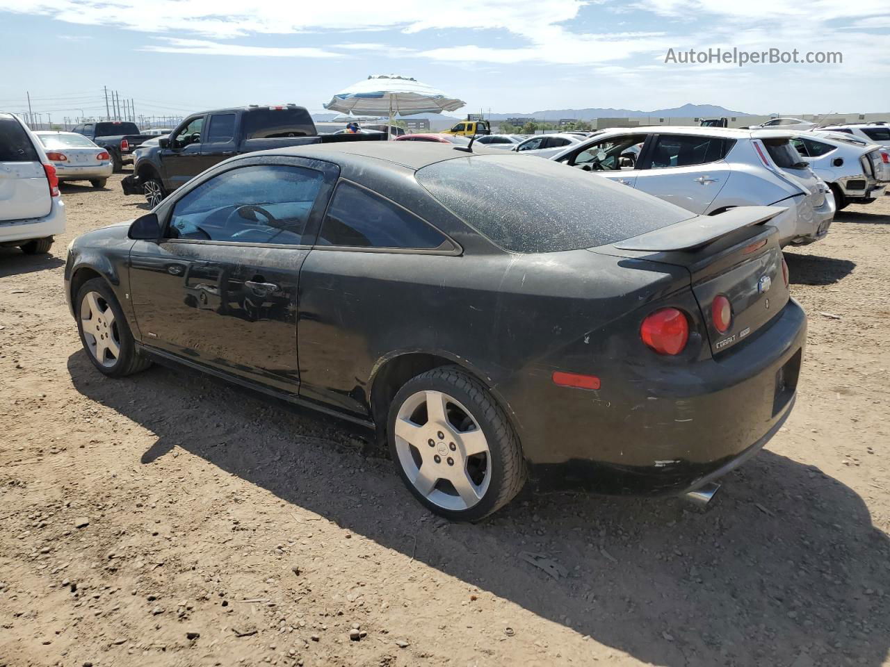 2008 Chevrolet Cobalt Sport Черный vin: 1G1AM18B987116524