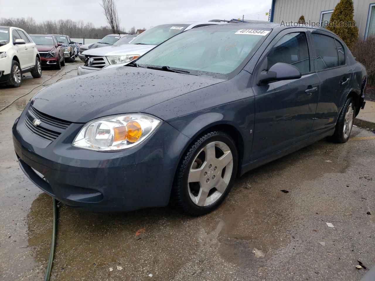 2008 Chevrolet Cobalt Sport Blue vin: 1G1AM58B287253568