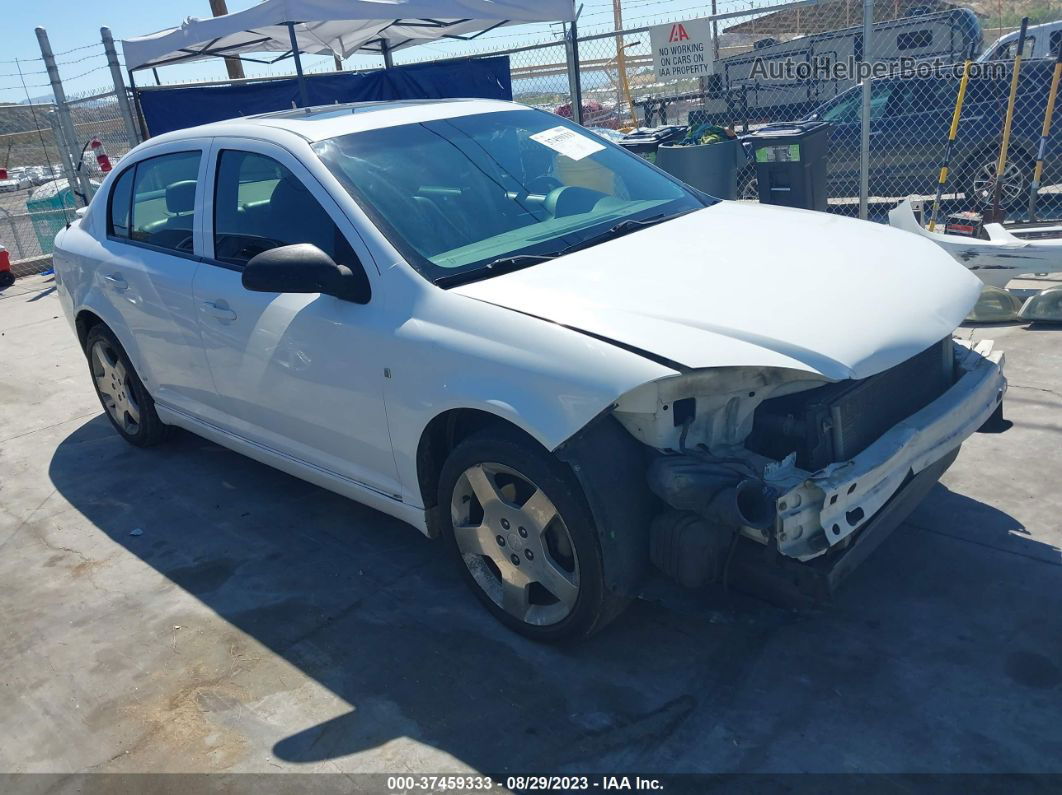 2008 Chevrolet Cobalt Sport White vin: 1G1AM58B487178131