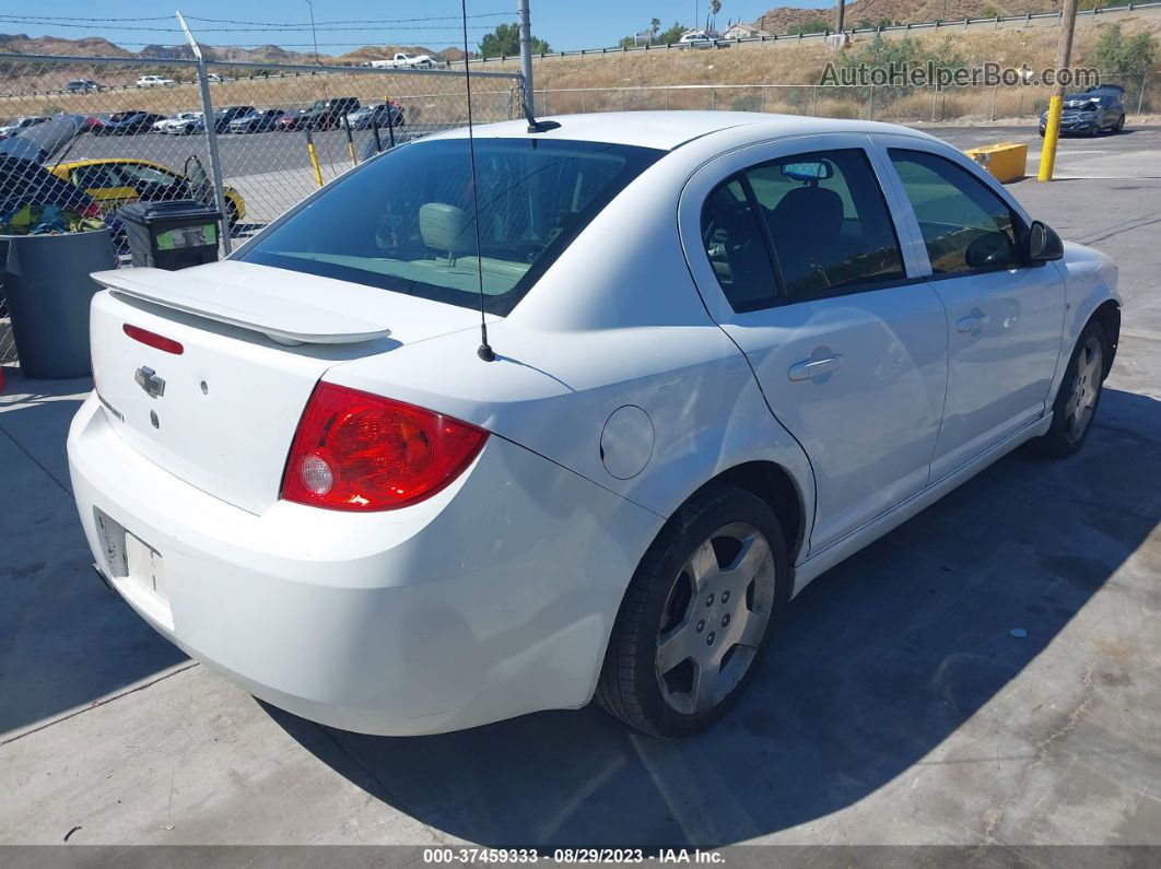 2008 Chevrolet Cobalt Sport White vin: 1G1AM58B487178131