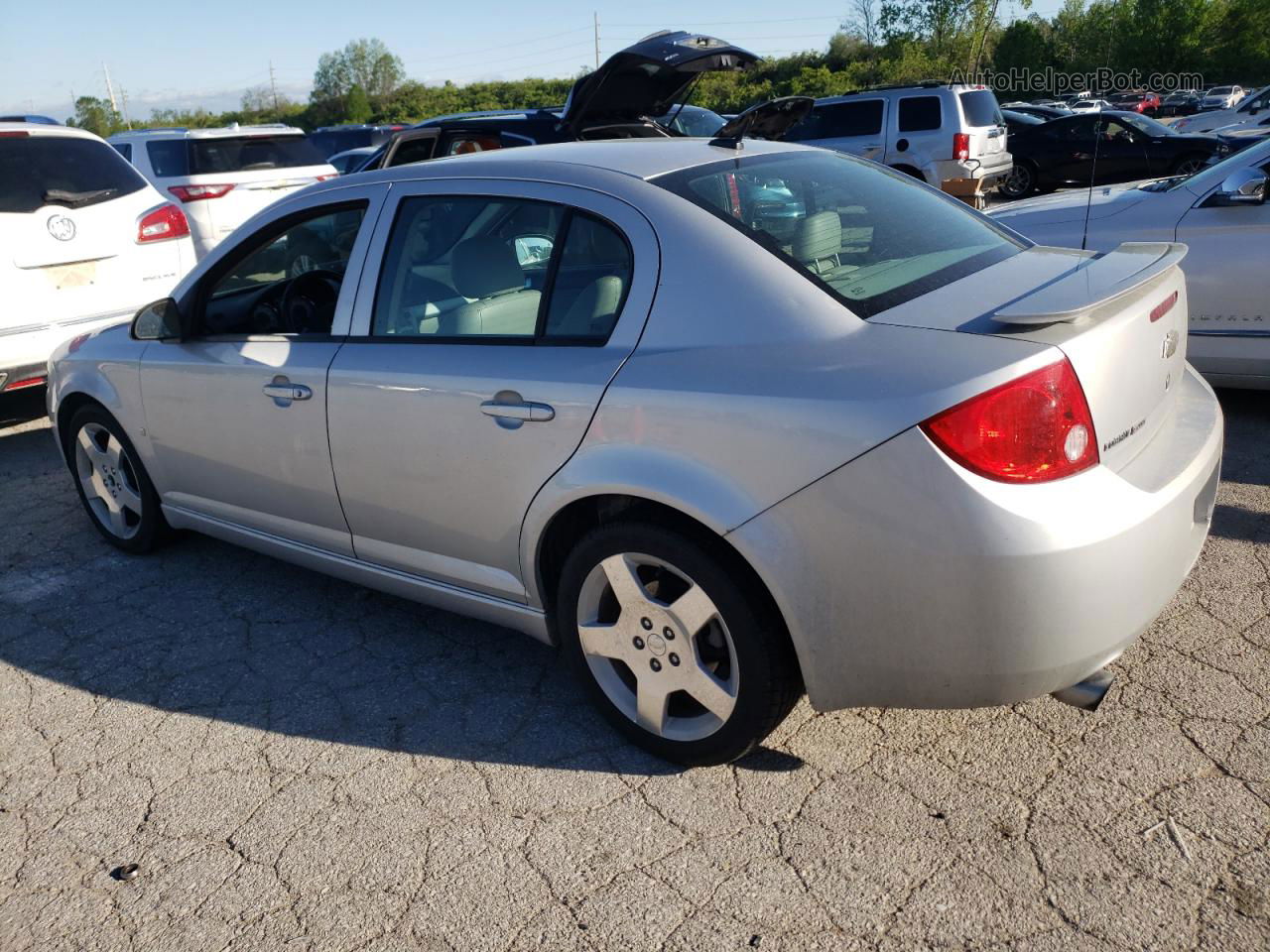 2008 Chevrolet Cobalt Sport Silver vin: 1G1AM58B587144487